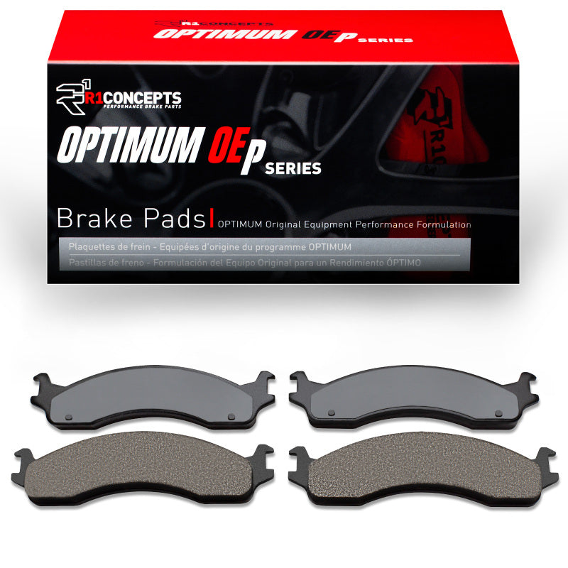 R1 Concepts R1 95-07 Ford E-350 Super Duty Front R1 Optimum OE Brake Pads