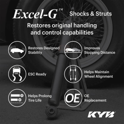 KYB 19-20 Hyundai Santa Fe / 23-25 KIA Telluride (Exc. X-Line & X-Pro) Excel-G Strut - Front Right