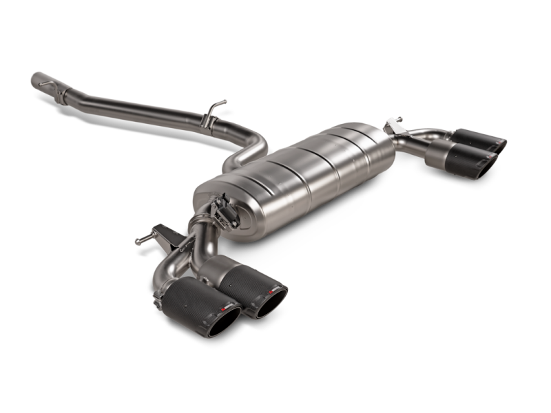 Akrapovic Akrapovic 2021+ Audi S3 Sportback (8Y) Evolution Line Cat Back (Titanium) w/Carbon Tips