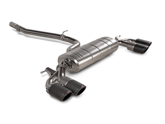 Akrapovic Akrapovic 2021+ Audi S3 Sportback (8Y) Evolution Line Cat Back (Titanium) w/Carbon Tips
