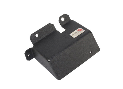Fishbone Offroad 97-06 Jeep Wrangler TJ Steering Box Skid Plate - Black Textured Powdercoat