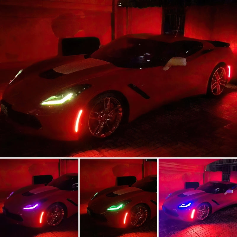 ORACLE Lighting Oracle Chevrolet Corvette C7 Concept Sidemarker Set - Tinted - No Paint