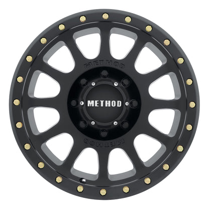 Method Wheels Method MR305 NV 17x8.5 0mm Offset 8x6.5 130.81mm CB Matte Black Wheel