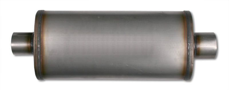 Diamond Eye Performance Diamond Eye Muffler 3-1/2in SGL IN/SGL OUT 22in BODY 28in OVERALL OVAL