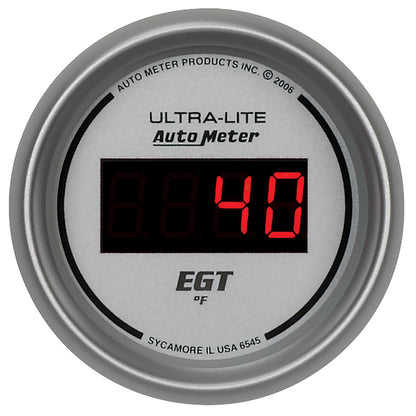 Autometer Ultra-Lite 52MM 0-2000 Degree Digital Pyrometer