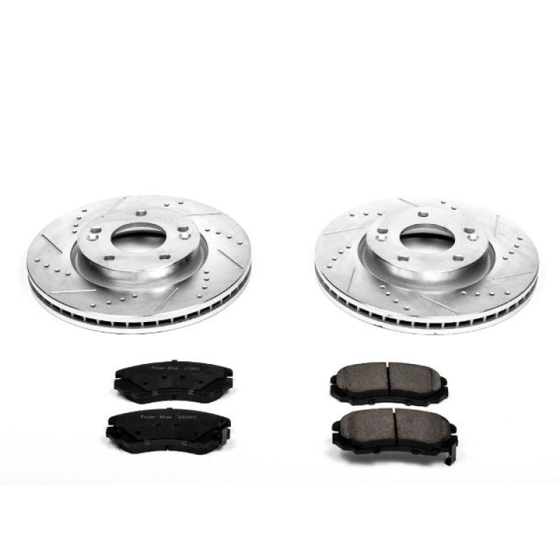 PowerStop Power Stop 06-10 Hyundai Sonata Front Z23 Evolution Sport Brake Kit