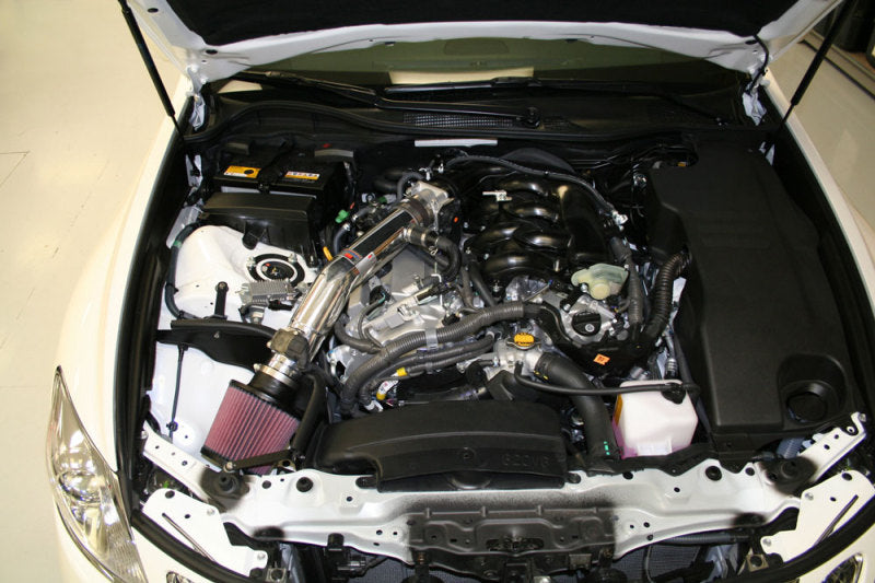 K&N Engineering K&N 07-09 Lexus GS35 V6-3.5L Polished Typhoon Intake