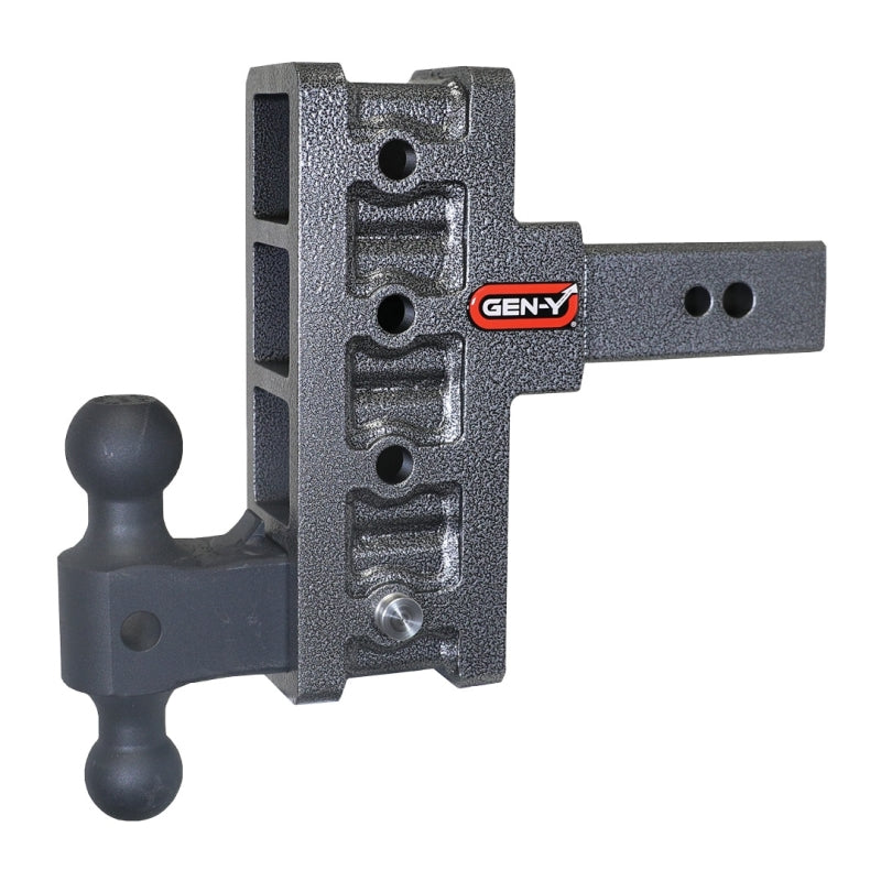 GEN-Y Hitch Gen-Y Mega Duty 2.5in Shank 6in Offset Drop 3.5K TW 32K Hitch w/GH-0161 Dual-Ball