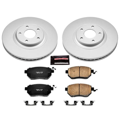 PowerStop Power Stop 03-05 Infiniti FX35 Front Z17 Evolution Geomet Coated Brake Kit