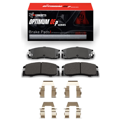 R1 Concepts R1 1988-1995 Isuzu Pickup Rear R1 Optimum OE Pads & Hardware Kit