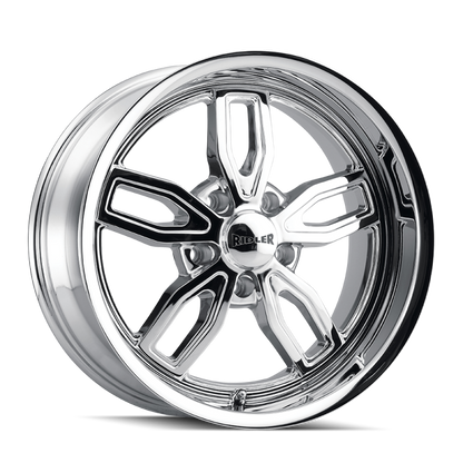 Ridler Wheels Ridler 608 20x8.5 / 5x127 BP / 0mm Offset / 78.3mm Hub Chrome Wheel