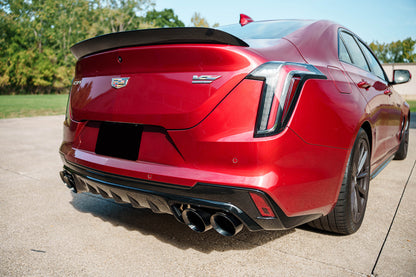CORSA Performance Corsa 22-25 Cadillac CT4 V Blackwing 3in Active Valve Axle-Back - 4.5in Black Tip