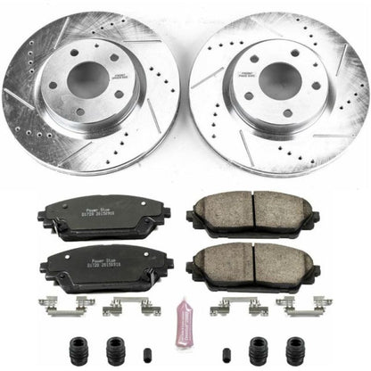 PowerStop Power Stop 14-18 Mazda 3 Front Z23 Evolution Sport Brake Kit