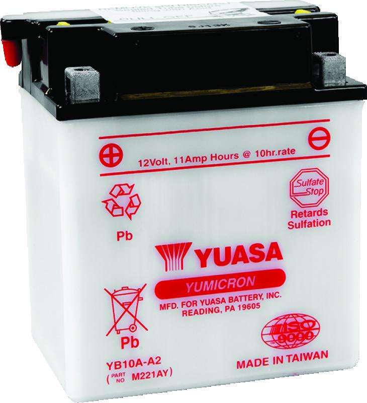 Yuasa Battery Yuasa YB10A-A2 Yumicron 12-Volt Battery