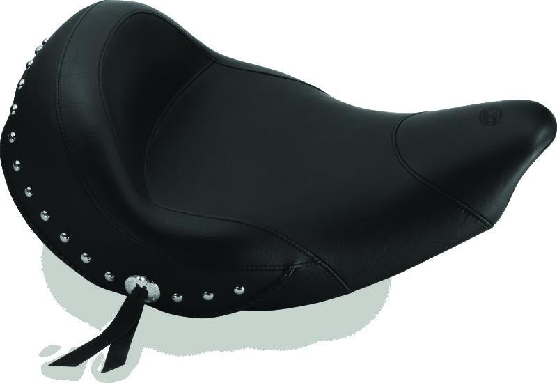 Mustang Motorcycle Mustang 18-21 Harley Softail Slim Tripper Fastback 1PC Seat - Black