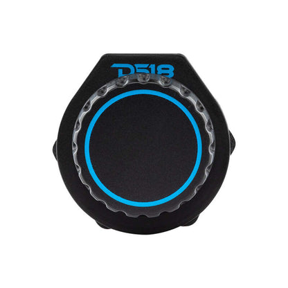 DS18 Marine Bass Knob Compatible w/ Any Source Unit RCA Input and Output Flush Mount