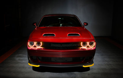 ORACLE Lighting Oracle Dodge Challenger 15-21 LED Waterproof Halo Kit - ColorSHIFT w/ Simple Controller