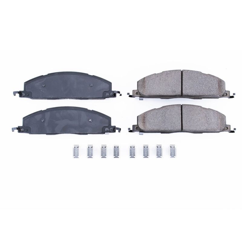 PowerStop Power Stop 09-10 Dodge Ram 2500 Rear Z17 Evolution Ceramic Brake Pads w/Hardware