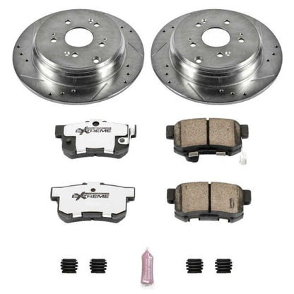 PowerStop Power Stop 07-09 Acura RDX Rear Z26 Street Warrior Brake Kit
