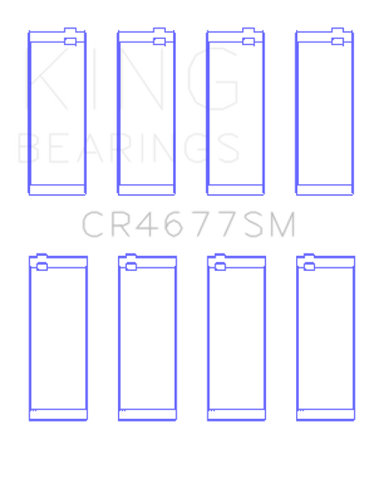 King Engine Bearings Opel 1.6L Turbo A16LET/A16NET/Z16LET (Size STD) Connecting Rod Bearing Set