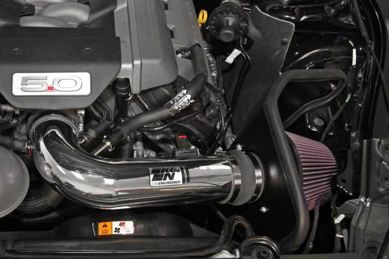 K&N Engineering K&N 2015 Ford Mustang GT 5.0L V8 Typhoon Intake Kit