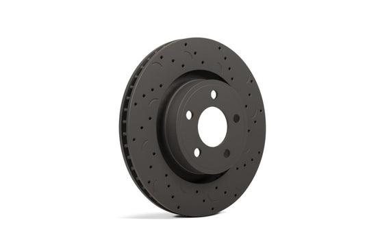 Hawk Performance Hawk 07-15 Audi Q7 / 08-16 Porsche Cayenne Talon Cross Drilled and Slotted Front Rotors (Pair)
