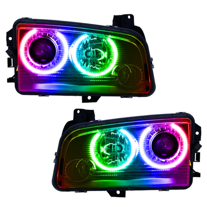 ORACLE Lighting Oracle 08-10 Dodge Charger SMD HL (HID) - ColorSHIFT w/o Controller