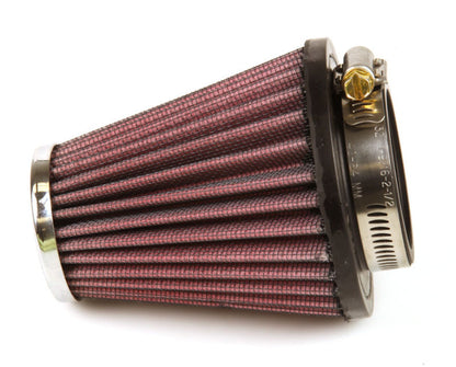 K&N Engineering K&N Universal Chrome Filter 2.063in Flange ID x 3.5in Base OD x 2in Top OD x 4in H