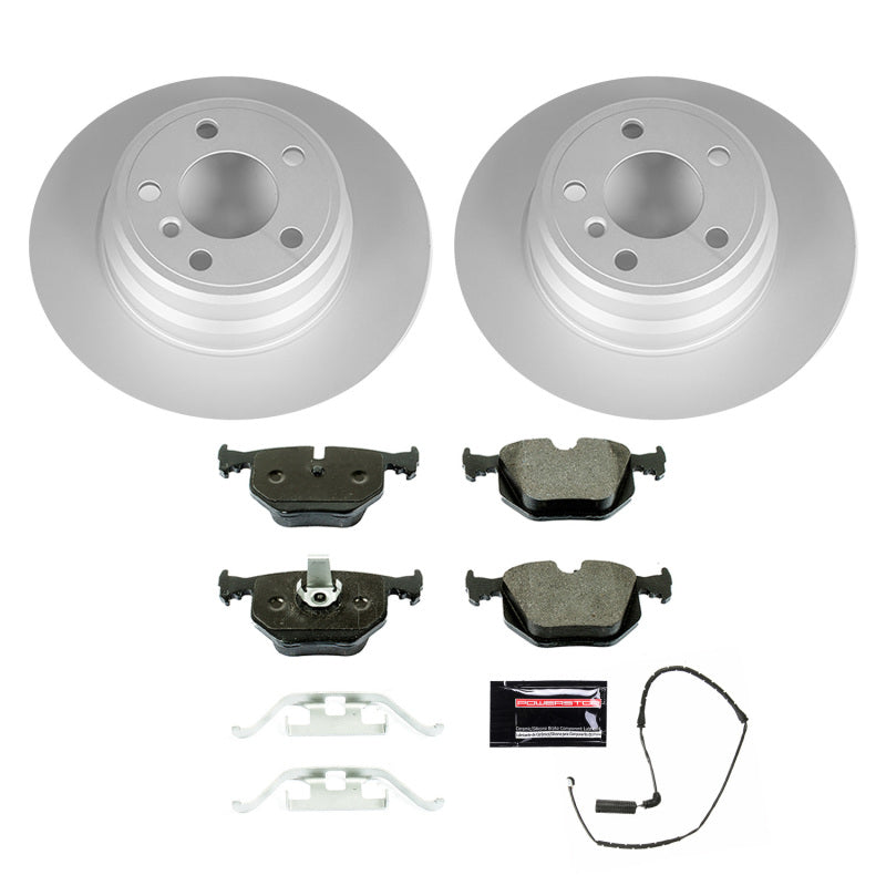 PowerStop Power Stop 00-06 BMW X5 Rear Euro-Stop Brake Kit