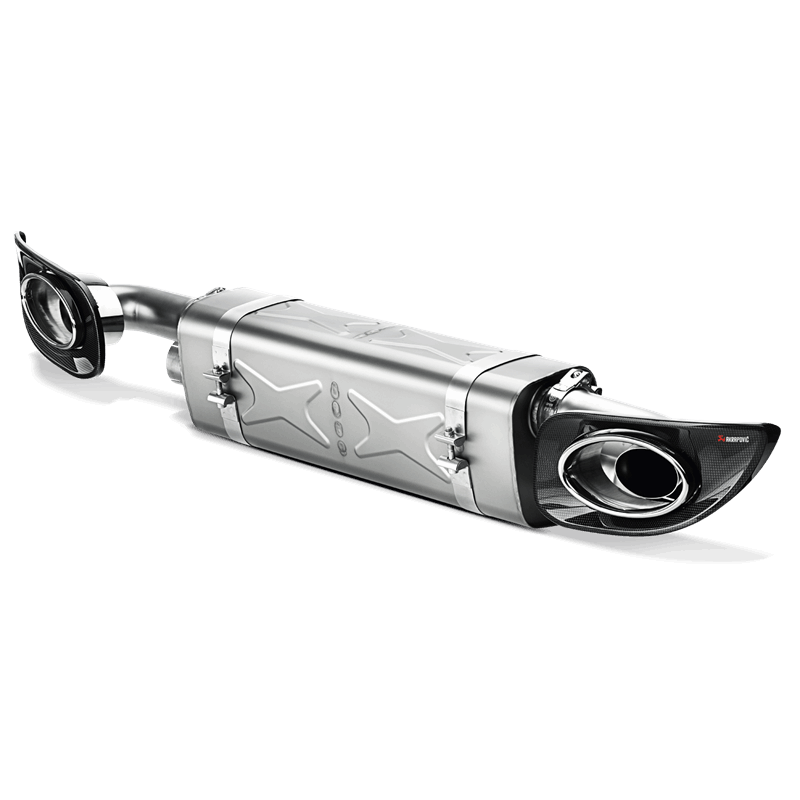 Akrapovic Akrapovic 10-13 Porsche 911 Turbo / Turbo S (997 FL) Slip-On Line (Titanium) w/ Titanium Tips