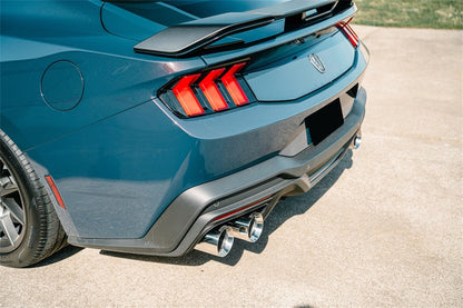 CORSA Performance Corsa 24+ Ford Mustang Dark Horse 5.0L 3in Dual Rear Exit Cat-Back w/Twin 4.5in Polish Straight Tip