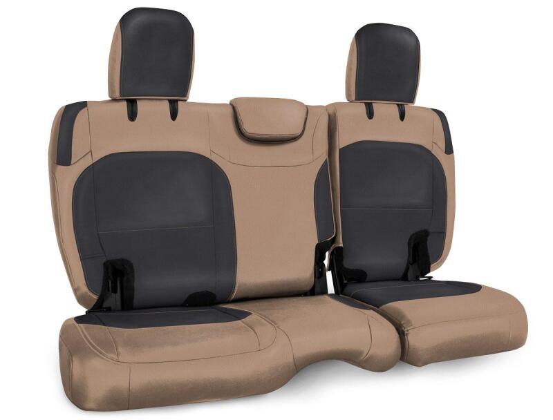 PRP Seats PRP 2018+ Jeep Wrangler JL/2 Door Rear Bench Cover- Black/Tan