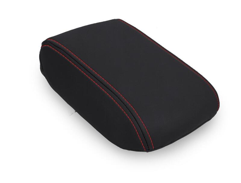 PRP Seats PRP 2013-2017 Subaru Crosstrek Center Console Cover - Black w/ Red Stitch