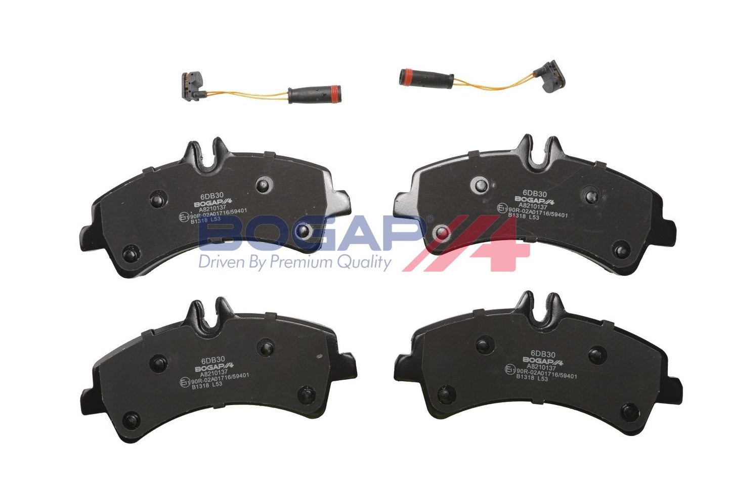 BOGAP A8210137 Brake Pad Set, Disc Brake