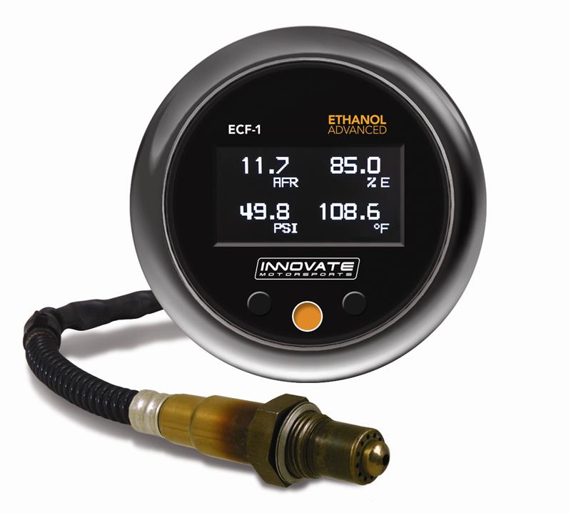 Innovate Motorsports Innovate ECF-1 (Fuel) Ethanol Advanced Gauge Kit (SENSOR NOT INCLUDED)