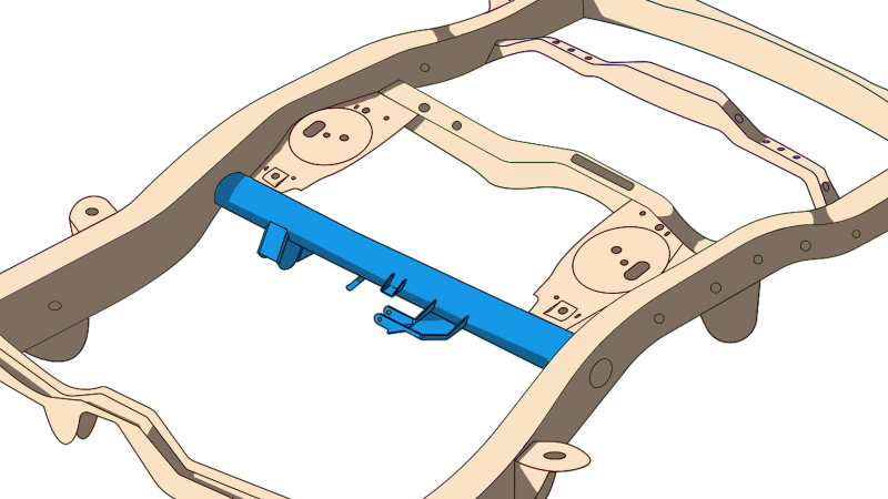 RustBuster Rust Buster 4Runner & FJ Cruiser Rear Control Arm Crossmember