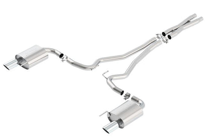 Borla S-Type Cat-Back 15-17 Ford Mustang GT 5.0L V8 MT/AT 2.5in pipe 4in tip