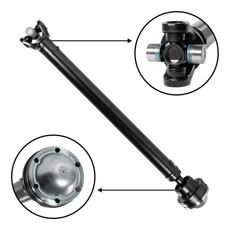 Yukon Gear & Axle USA Standard Front Driveshaft for Ford Explorer/Mercury Mountaineer w/29.625in Flange to Center