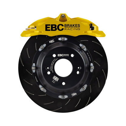 EBC Racing 04-09 Volkswagen GTI (Mk5) Yellow Apollo-4 Calipers 330mm Rotors Front Big Brake Kit