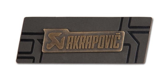 Akrapovic Akrapovic Brass sign badge