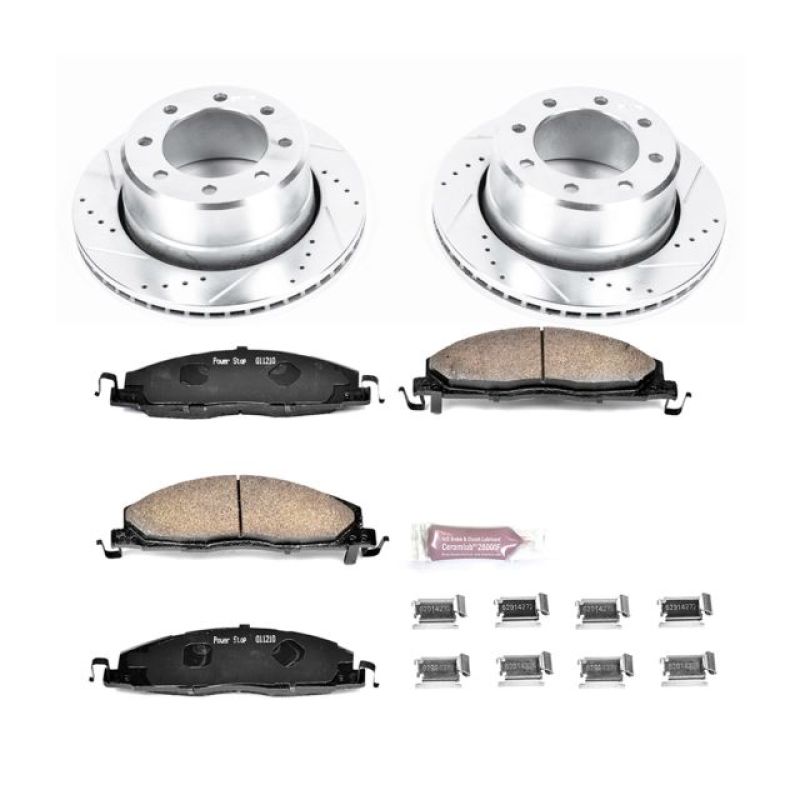 PowerStop Power Stop 11-12 Ram 3500 Rear Z23 Evolution Brake Kit