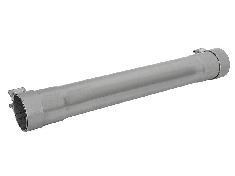 aFe MACH Force-Xp Resonator Delete Pipe 3 IN Inlet/Outlet x 3 IN Dia. x 19 IN Overall L w/ Clamps
