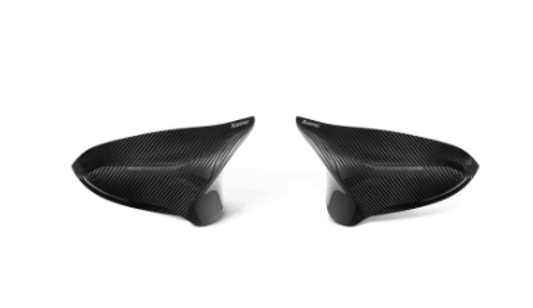 Akrapovic Akrapovic 2014+ BMW M3 (F80) Carbon Fiber Mirror Cap Set - High Gloss