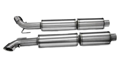 CORSA Performance Corsa 2003-06 Dodge Viper 8.3L Polished Sport Cat-Back Exhaust (3in Inlet for Use w/ Hi-Flow Conv.)
