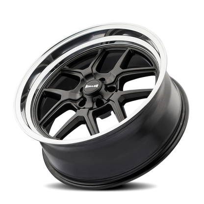 Ridler Wheels Ridler 610 17x8 / 5x120.65 BP / 0mm Offset / 83.82mm Hub Matte Black Polished Wheel