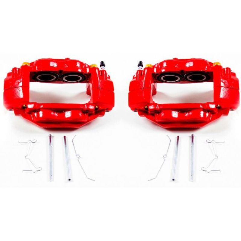 PowerStop Power Stop 08-15 Toyota Sequoia Front Red Calipers w/o Brackets - Pair