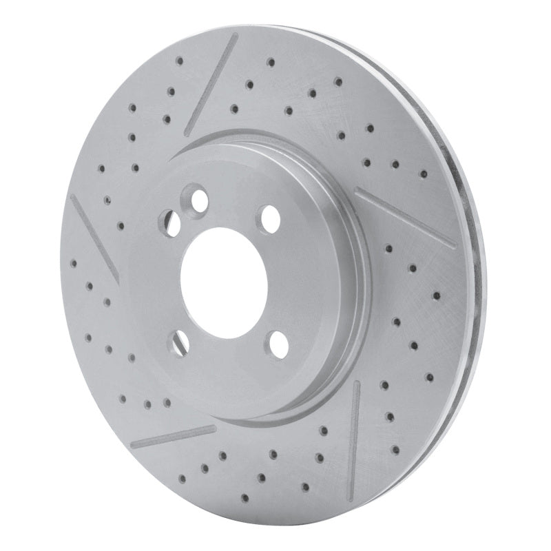 DFC 07-15 Mini Cooper Clubman Front Drilled and Slotted Brake Rotor