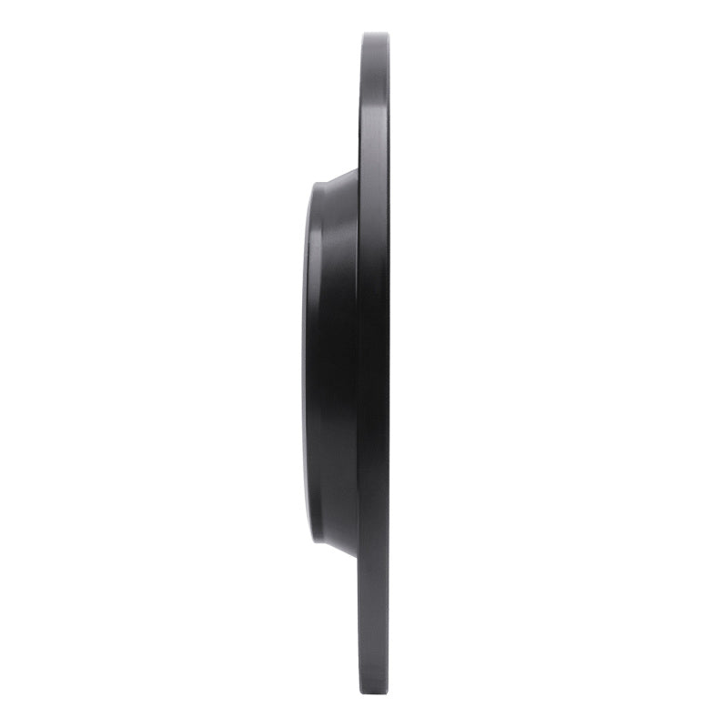 R1 Concepts R1 09-25 Audi A4 Left Drilled & Slotted Black Brake Rotor