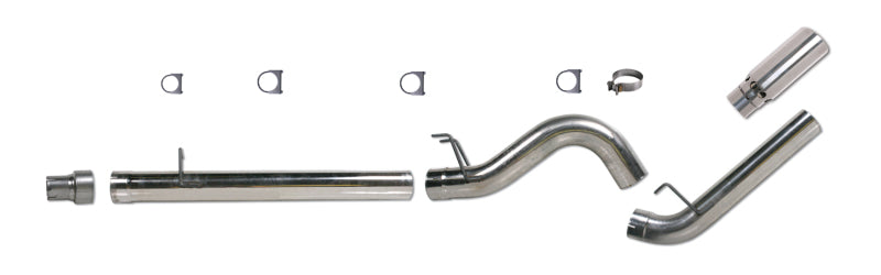 Diamond Eye Performance Diamond Eye KIT 5in DPF-BACK Single SS 08-09 6 4L F250-F350 PCKGD BX46X14X14OD EL-PL