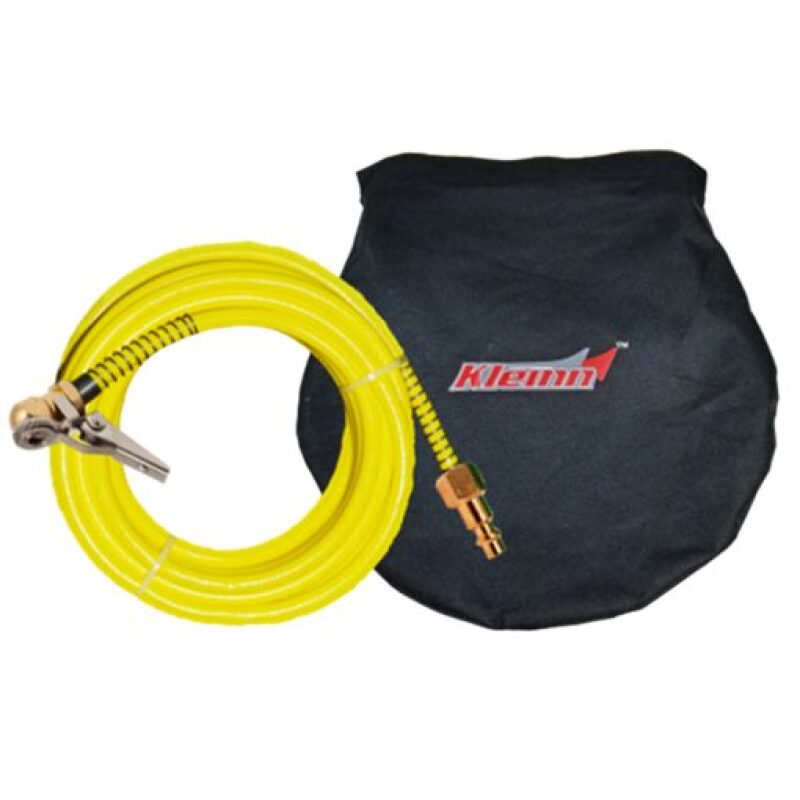 Kleinn Air Horns Kleinn Spare Tire Kit w/ Black Triple Horns/ 150 PSI Waterproof Air Compressor / 3.0 gal Air Tank